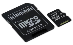 64GB microSD kort til GoPro 5 Class 10 UHS-1